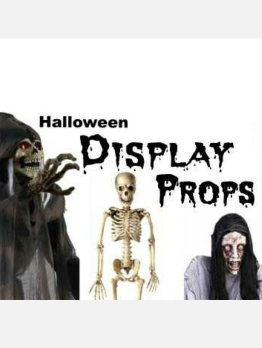 🎃 Halloween Decorations Decor Props Animatronics Scary Indoor Outdoor